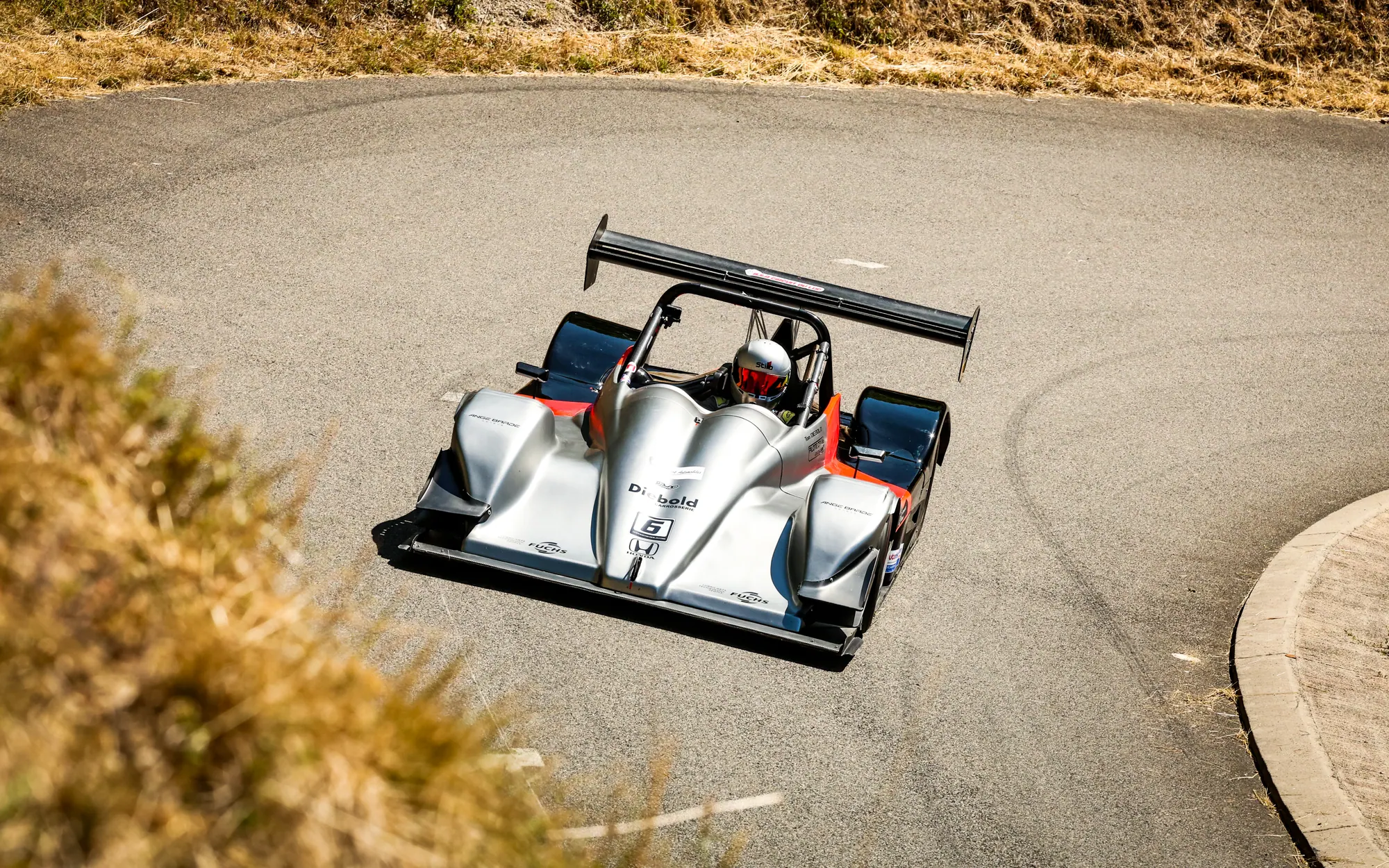 La Norma M20F numéro 6 de Tom Diebold en course à Vuillafans en 2026